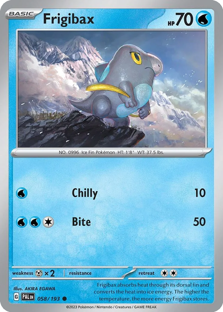 Frigibax – Paldea Evolved nr 058/193 (Normal)