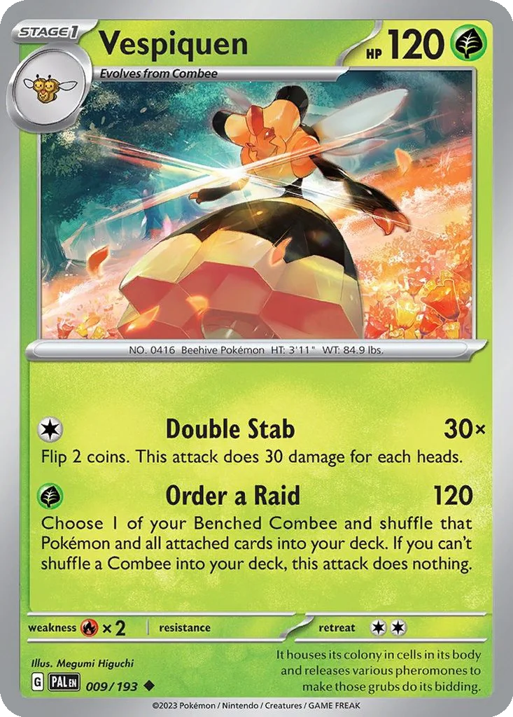 Vespiquen – Paldea Evolved nr 009/193 (Normal)