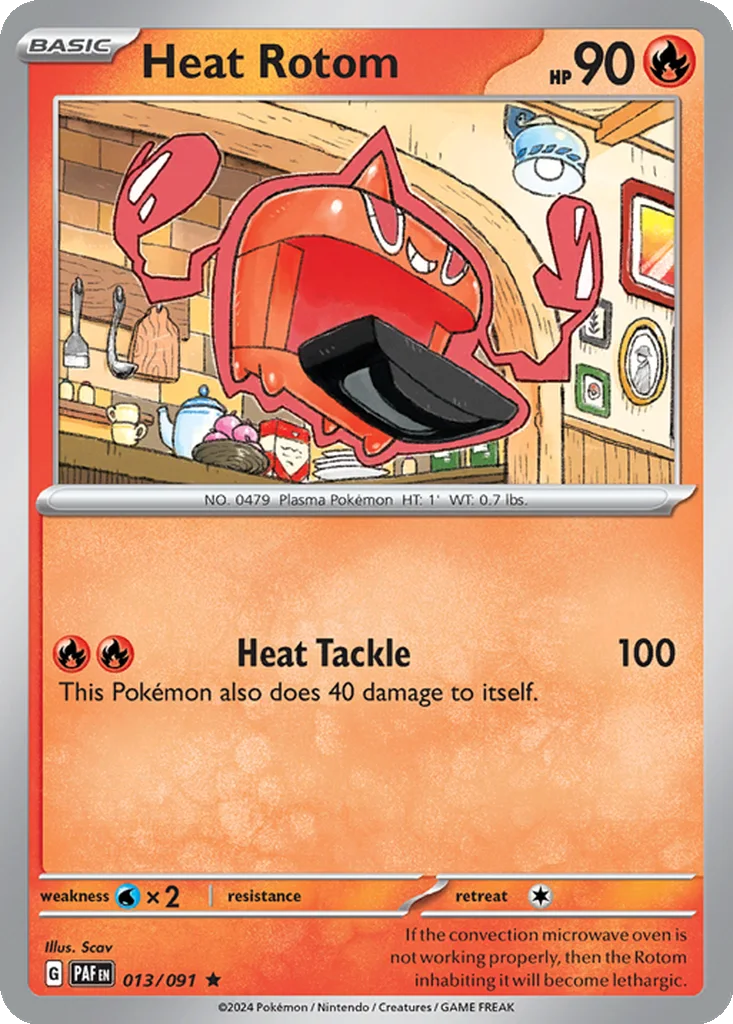 Heat Rotom – Paldean Fates nr 013/091 (Holo)