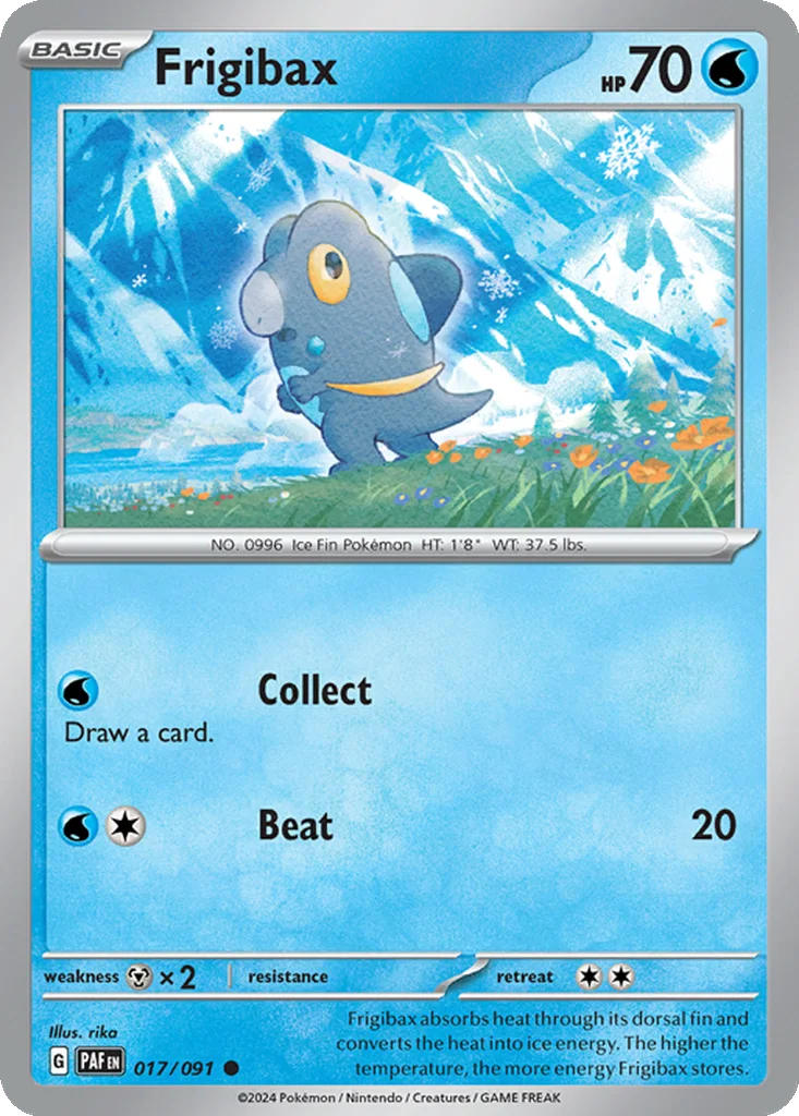 Frigibax – Paldean Fates nr 017/091 (Normal)