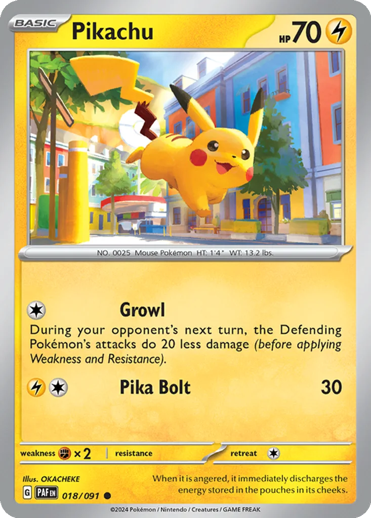 Pikachu 018/091