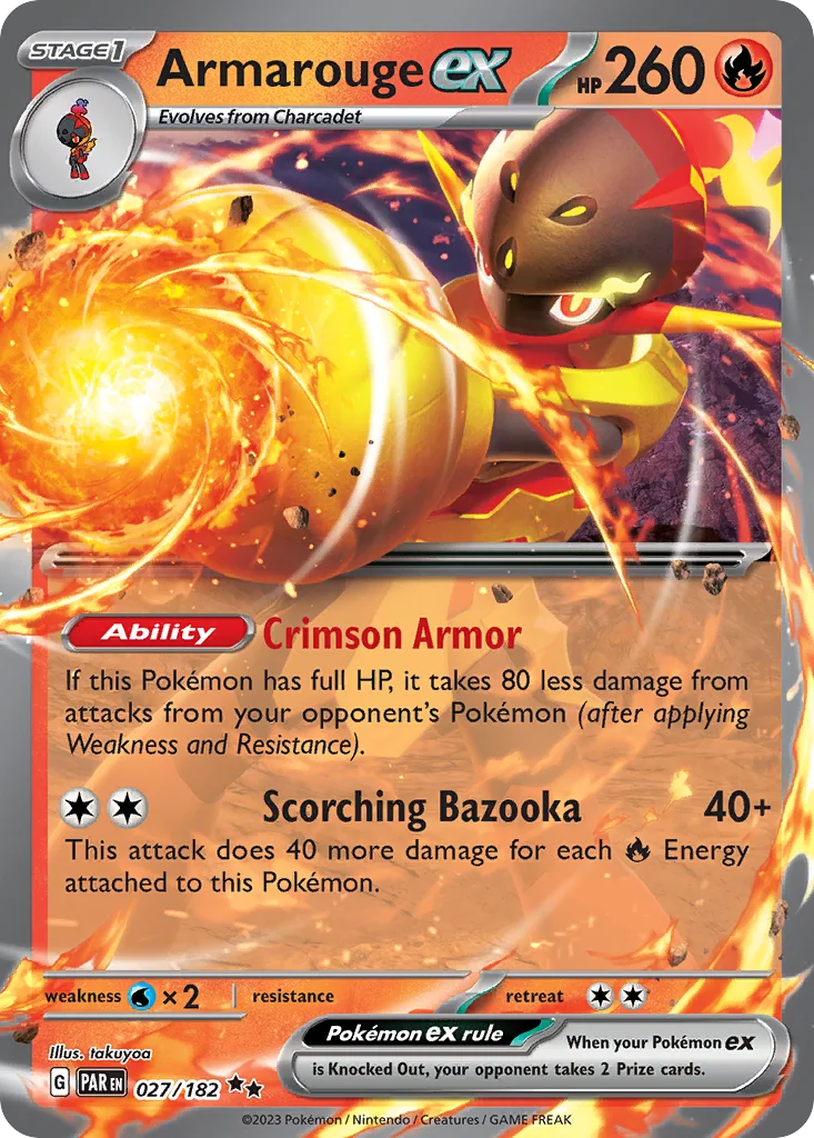 Armarouge ex – Paradox Rift nr 027/182 (Holo)