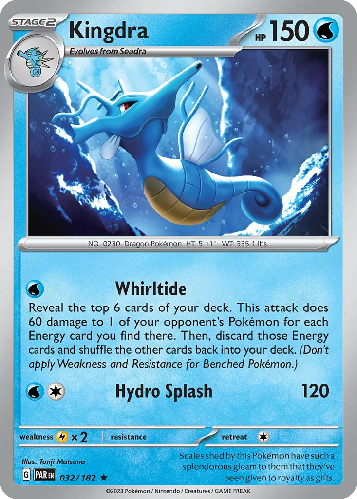 Kingdra – Paradox Rift nr 032/182 (Holo)