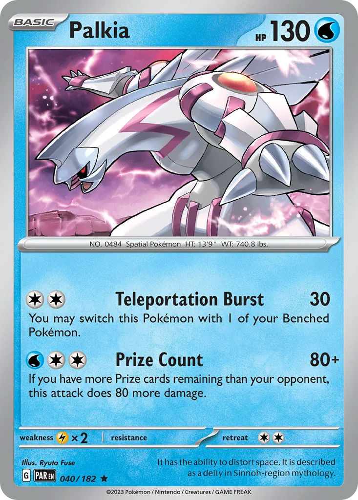 Palkia – Paradox Rift nr 040/182 (Holo)