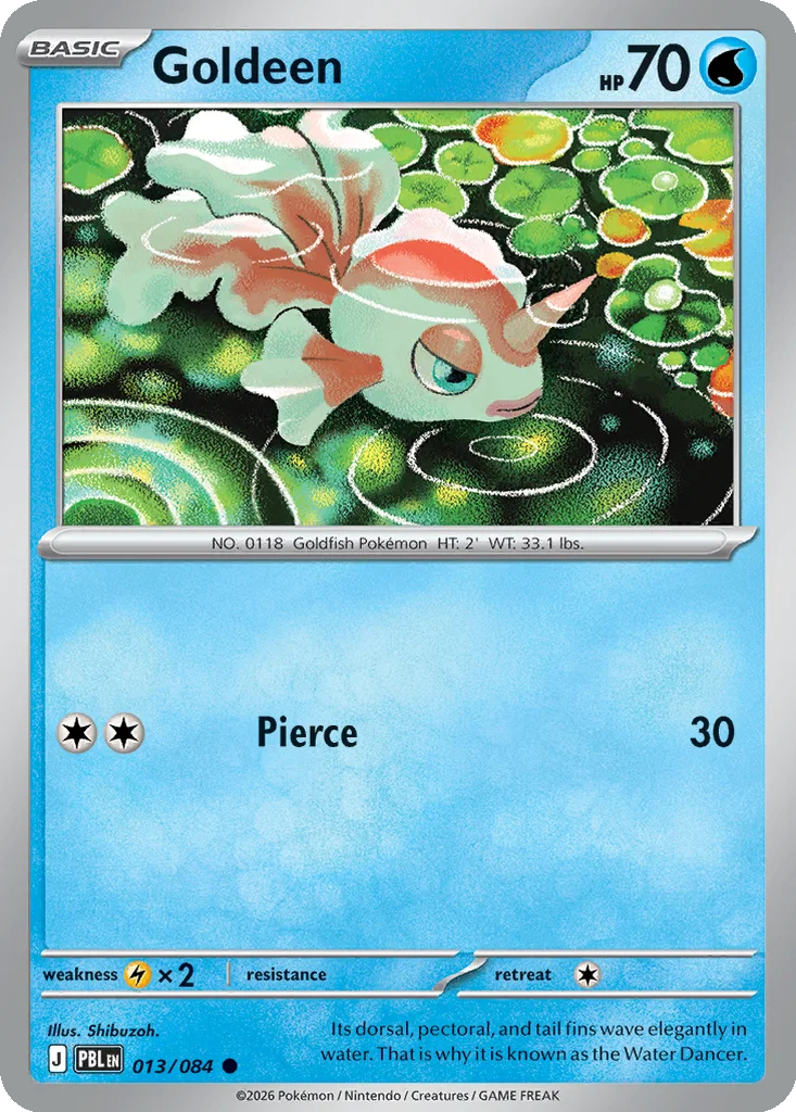 Goldeen – Pitch Black nr 013/084 (Normal)