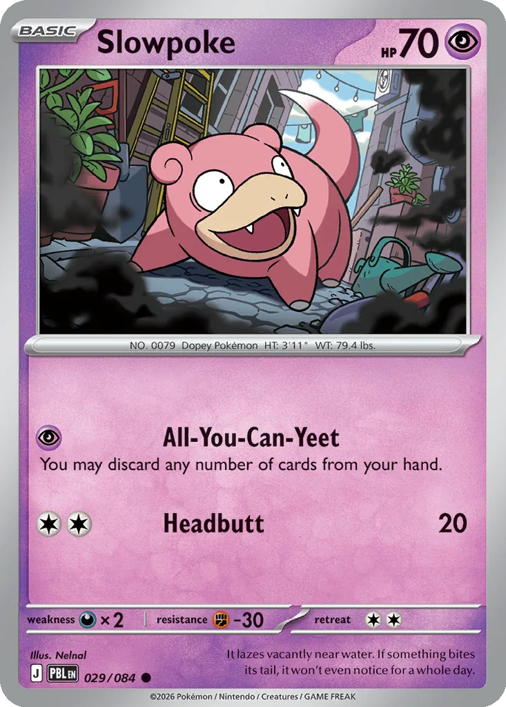 Slowpoke – Pitch Black nr 029/084 (Normal)