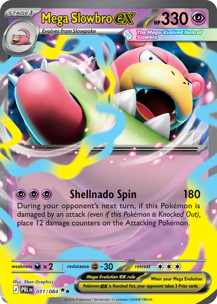 Mega Slowbro ex – Pitch Black nr 031/084 (Holo)