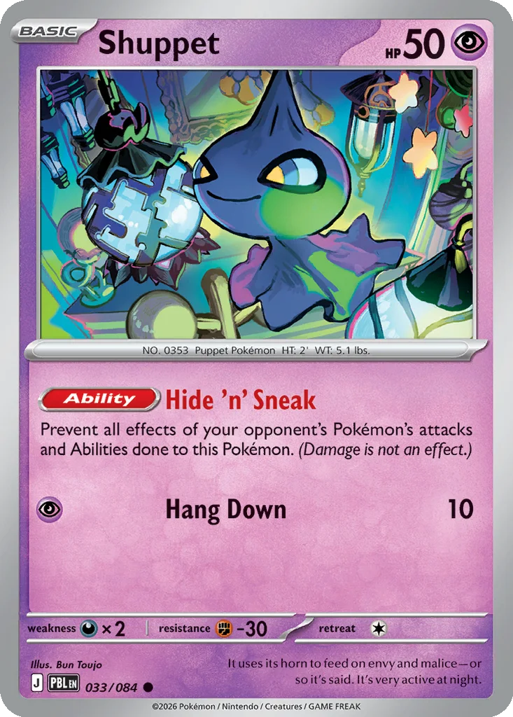 Shuppet – Pitch Black nr 033/084 (Normal)