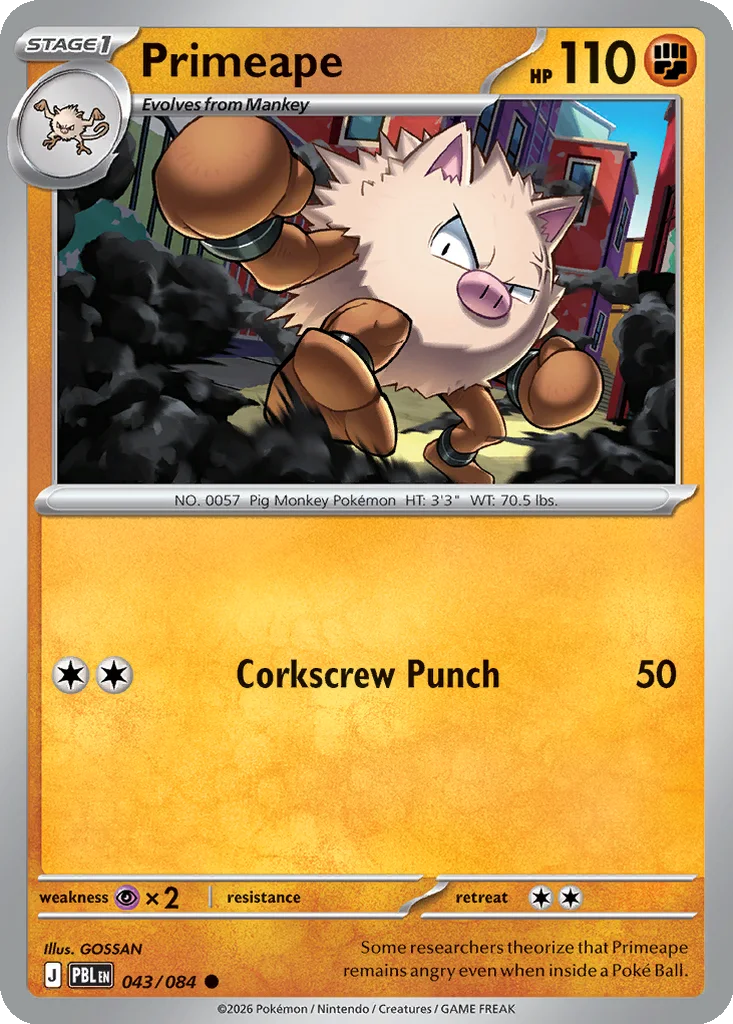 Primeape – Pitch Black nr 043/084 (Normal)
