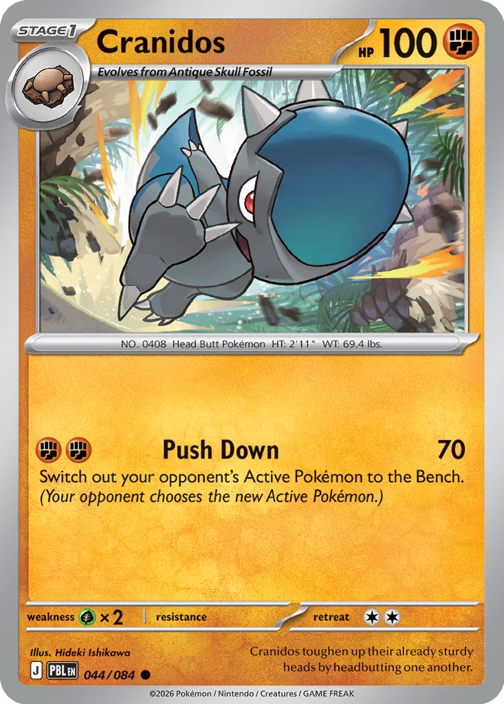 Cranidos – Pitch Black nr 044/084 (Normal)