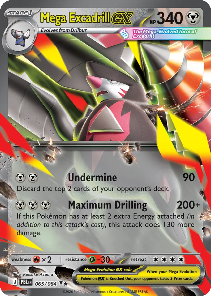 Mega Excadrill ex