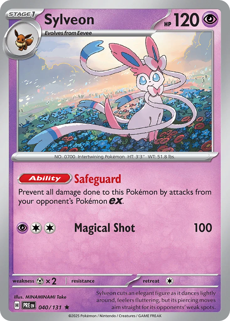 Sylveon – Prismatic Evolutions nr 040/131 (Holo)