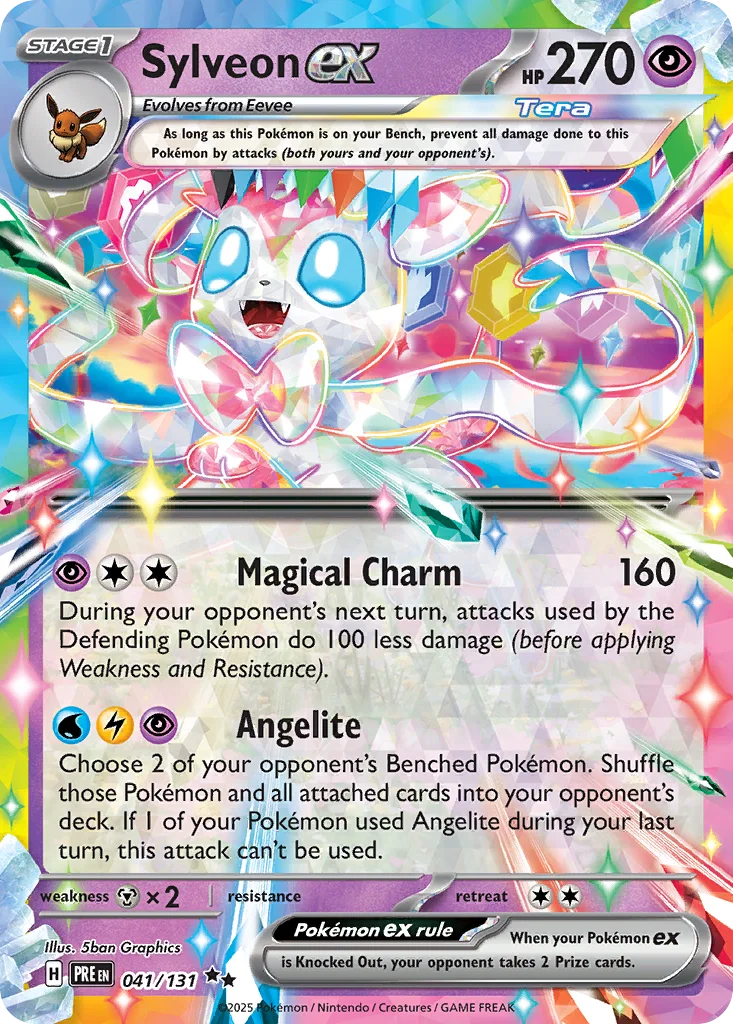 Sylveon ex – Prismatic Evolutions nr 041/131 (Holo)