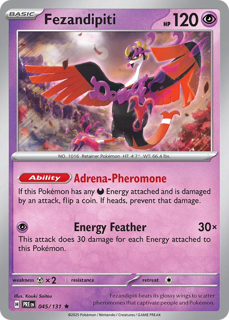 Fezandipiti – Prismatic Evolutions nr 045/131 (Holo)