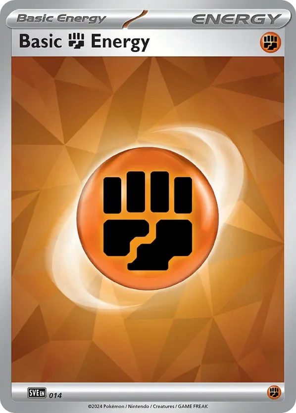 Basic Fighting Energy – Prismatic Evolutions nr SVE 014/131 (Holo Energy)