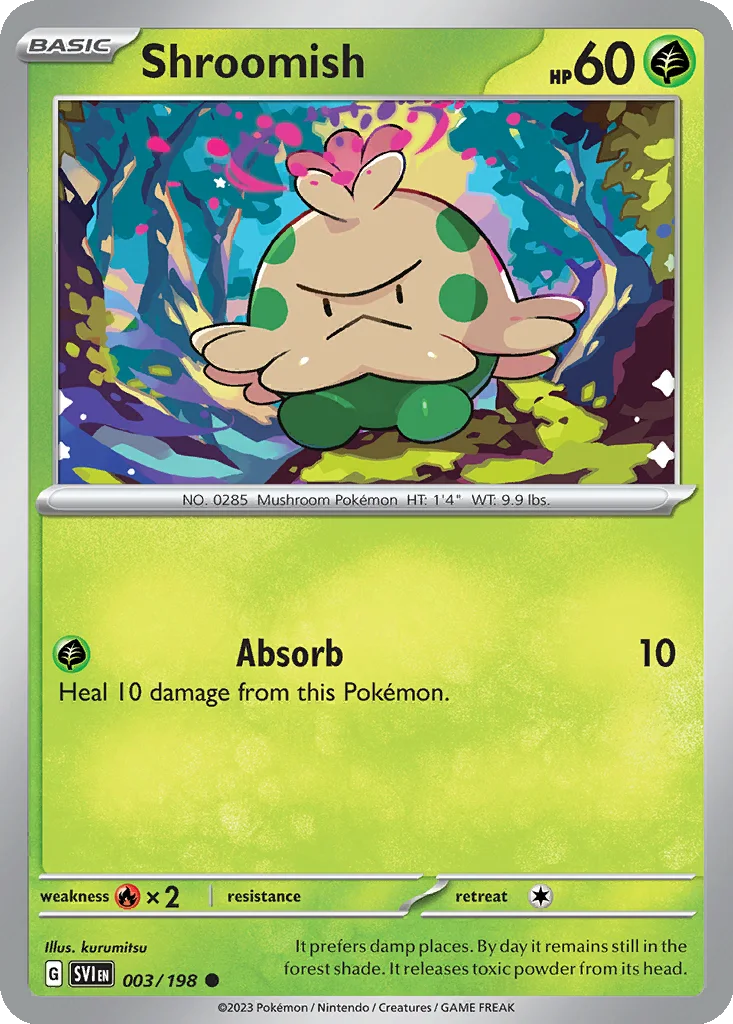Shroomish – Scarlet & Violet nr 003/198 (Normal)