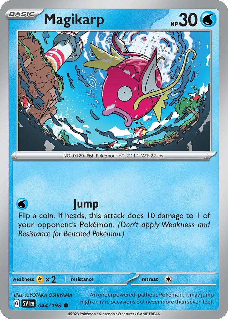 Magikarp – Scarlet & Violet nr 044/198 (Normal)