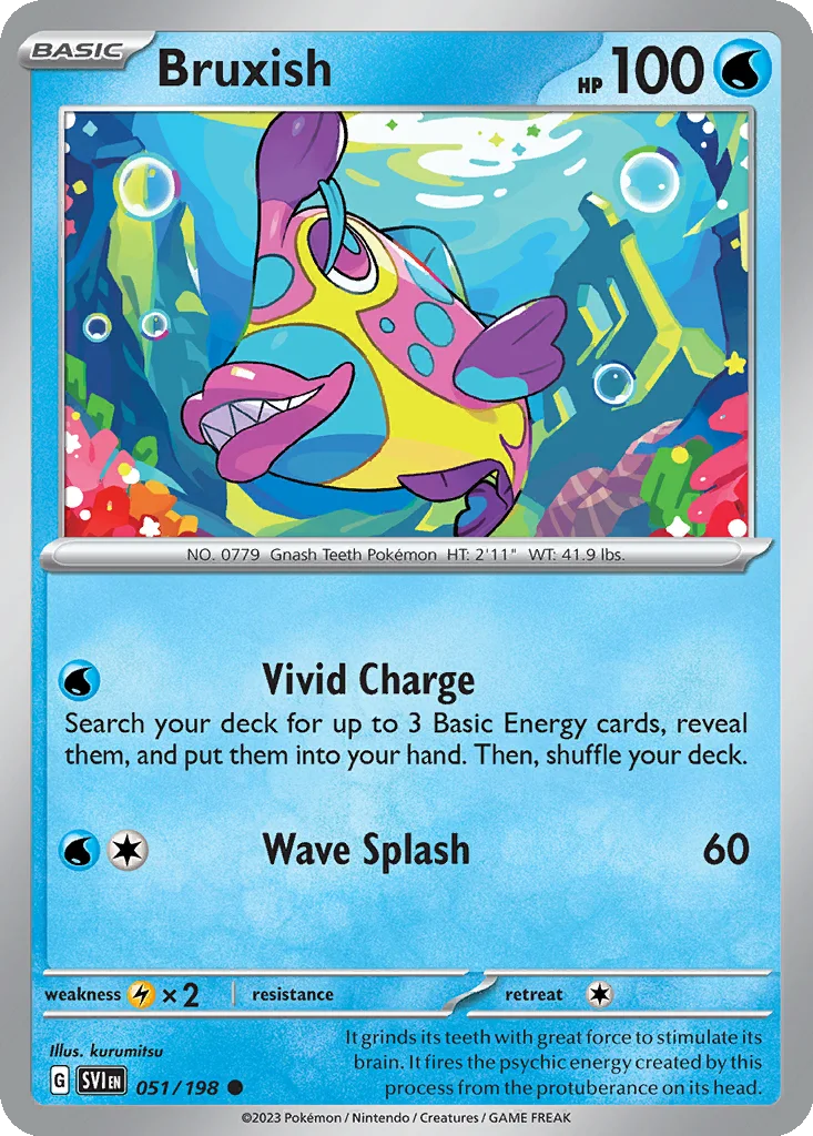 Bruxish – Scarlet & Violet nr 051/198 (Normal)