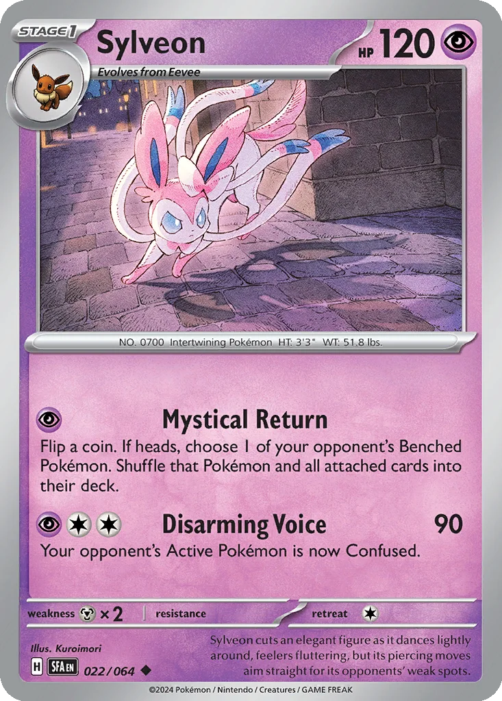 Sylveon – Shrouded Fable nr 022/064 (Normal)