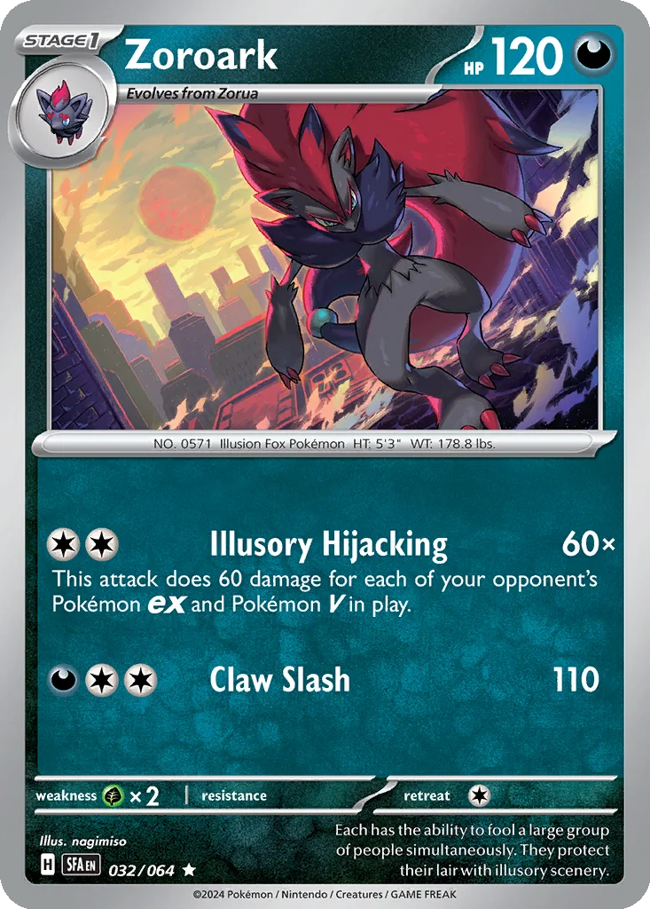 Zoroark – Shrouded Fable nr 032/064 (Holo)