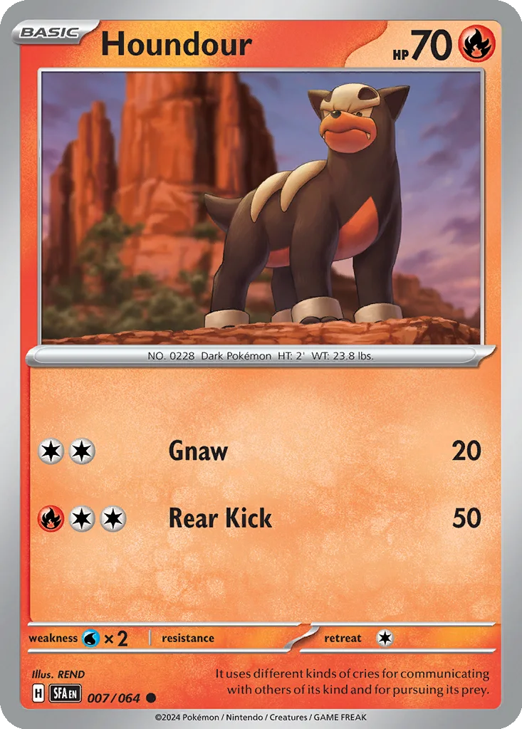 Houndour – Shrouded Fable nr 007/064 (Normal)