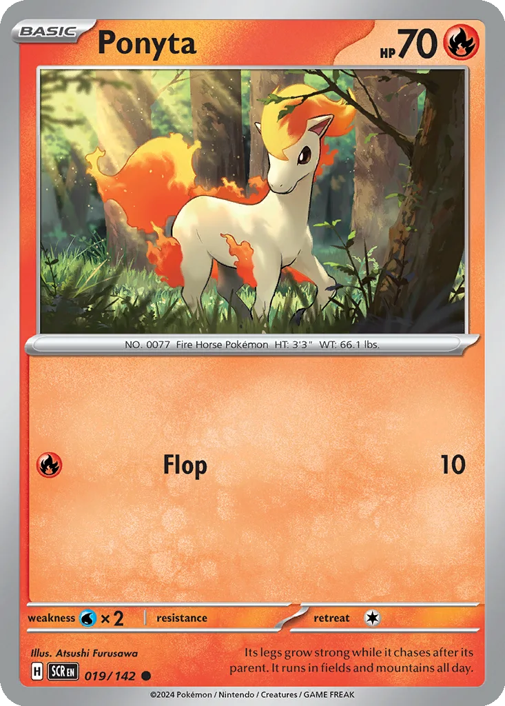 Ponyta – Stellar Crown nr 019/142 (Normal)
