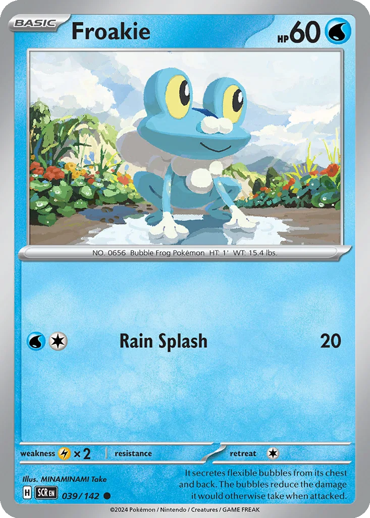 Froakie – Stellar Crown nr 039/142 (Normal)