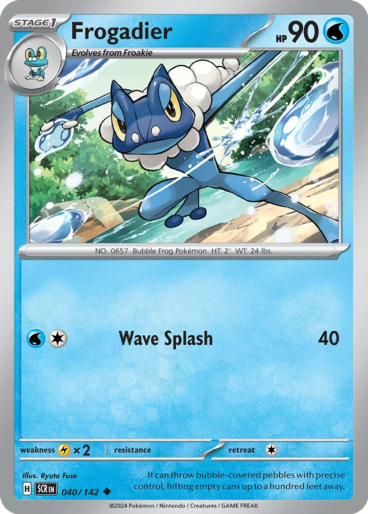 Frogadier – Stellar Crown nr 040/142 (Normal)