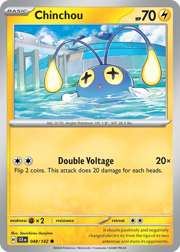Chinchou – Stellar Crown nr 048/142 (Normal)