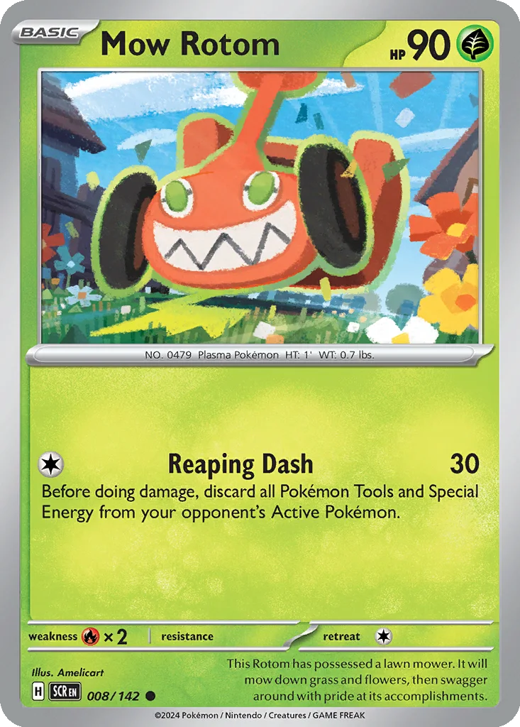 Mow Rotom – Stellar Crown nr 008/142 (Normal)