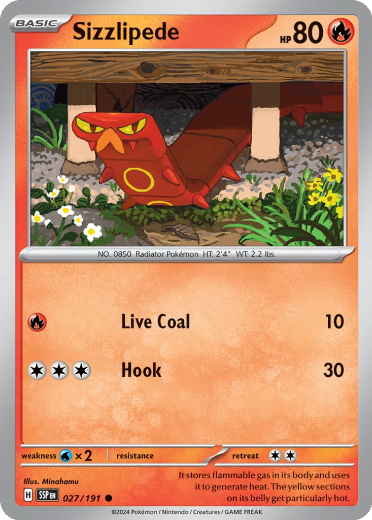 Sizzlipede – Surging Sparks nr 027/191 (Normal)
