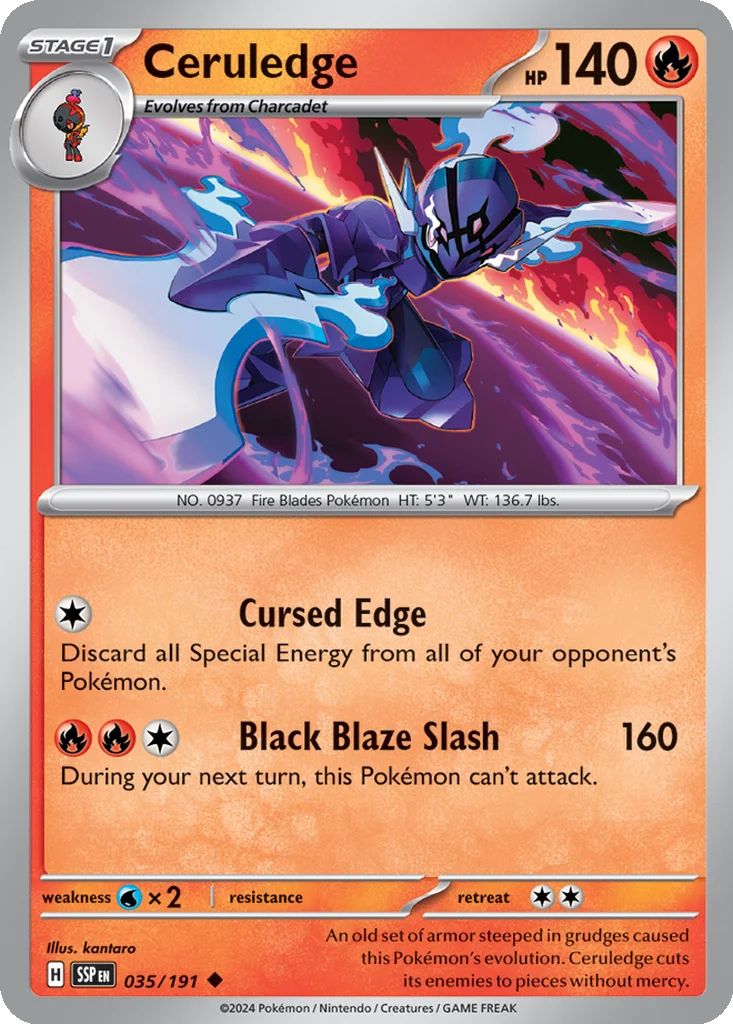 Ceruledge – Surging Sparks nr 035/191 (Normal)