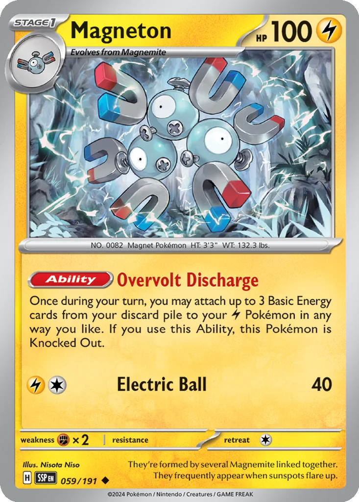 Magneton – Surging Sparks nr 059/191 (Normal)