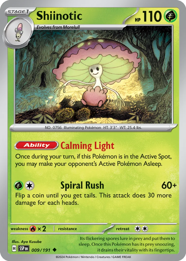 Shiinotic – Surging Sparks nr 009/191 (Normal)