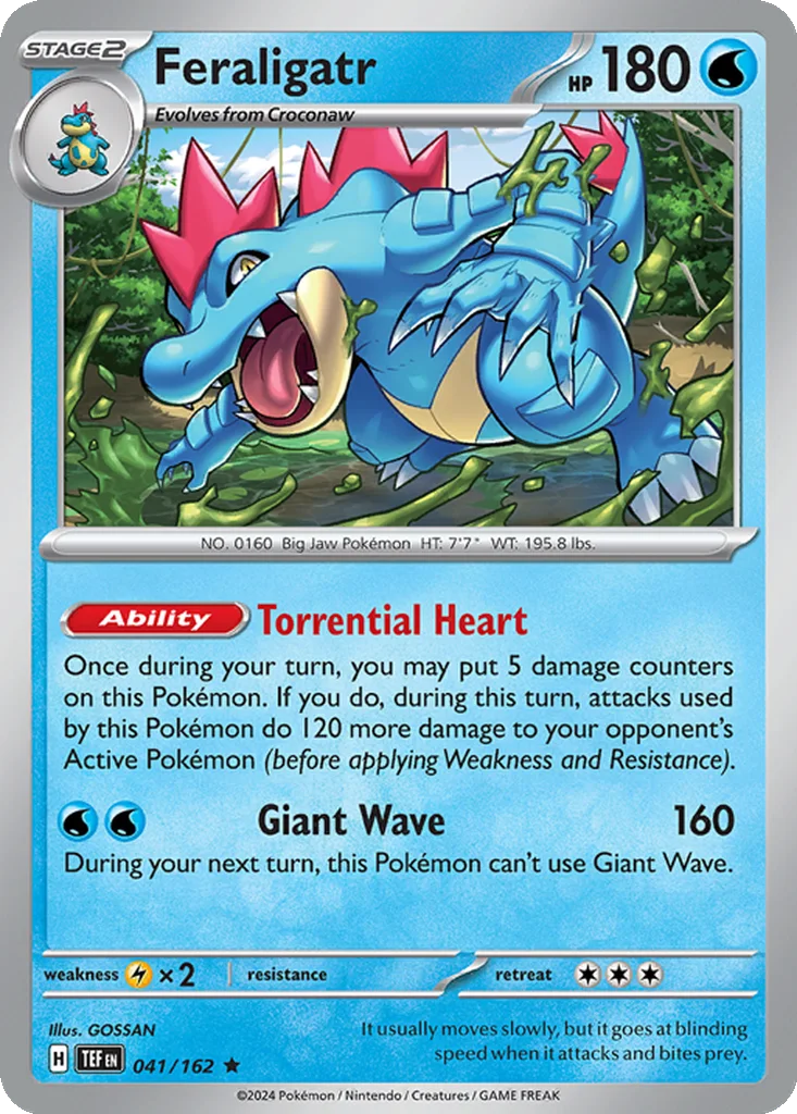Feraligatr – Temporal Forces nr 041/162 (Holo)
