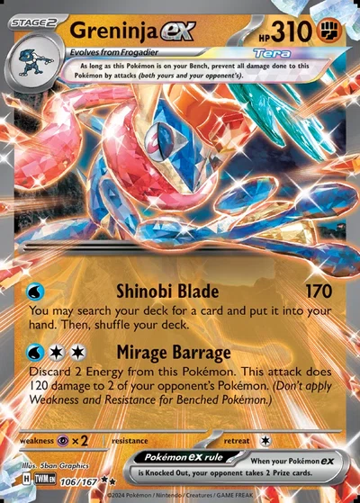 Greninja ex 106/167
