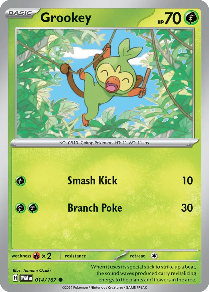 Grookey – Twilight Masquerade nr 014/167 (Normal)