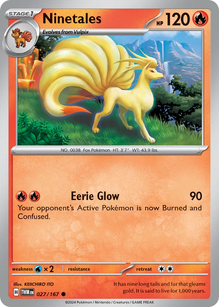 Ninetales – Twilight Masquerade nr 027/167 (Normal)