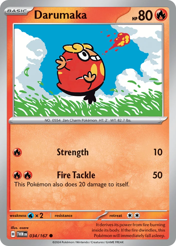 Darumaka – Twilight Masquerade nr 034/167 (Normal)