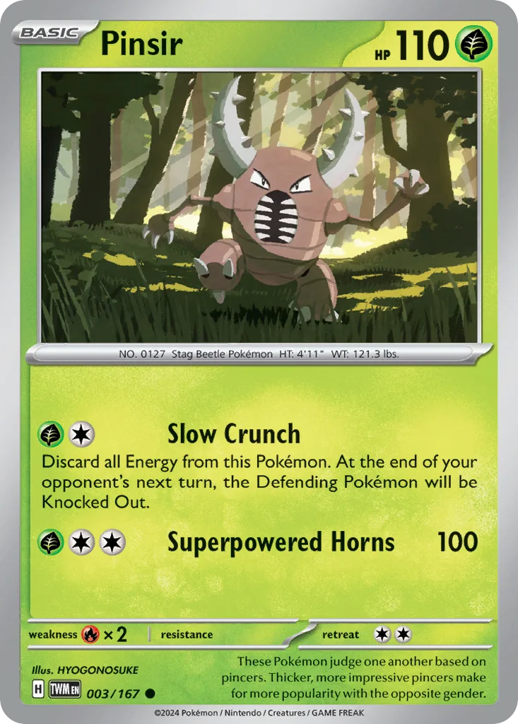 Pinsir – Twilight Masquerade nr 003/167 (Normal)