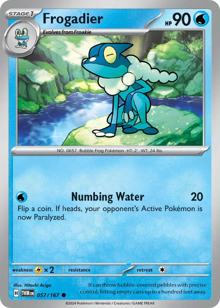 Frogadier – Twilight Masquerade nr 057/167 (Normal)