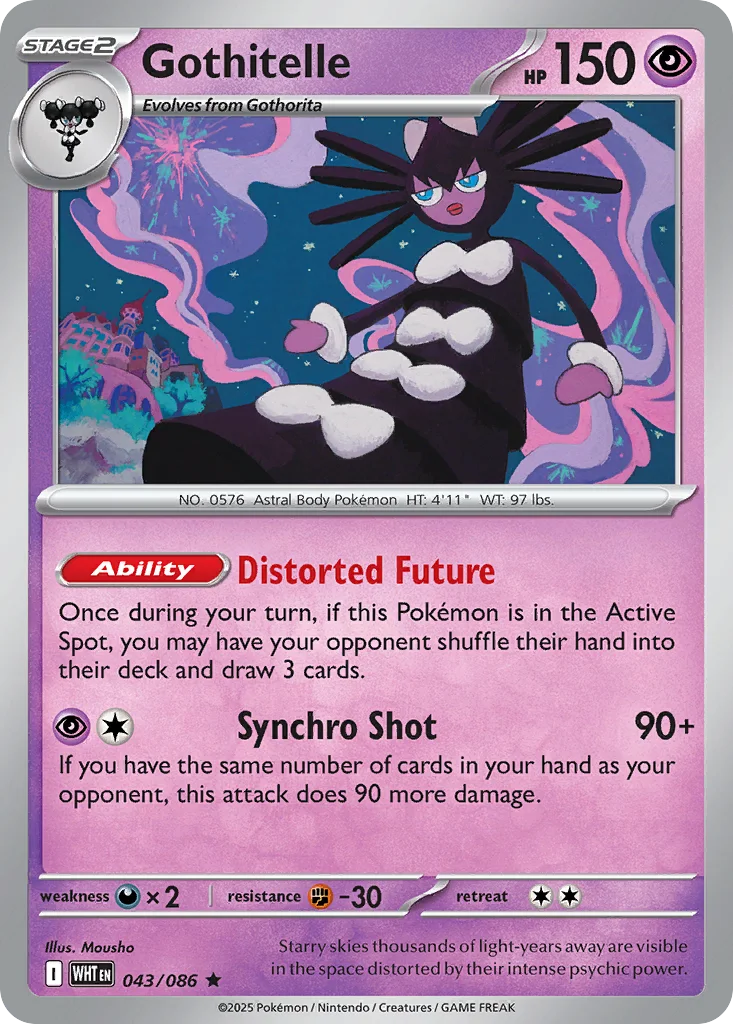 Gothitelle – White Flare nr 043/086 (Holo)