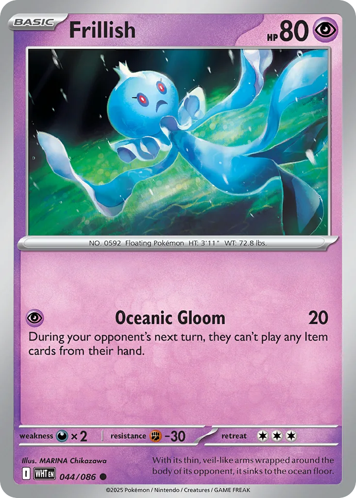 Frillish – White Flare nr 044/086 (Normal)